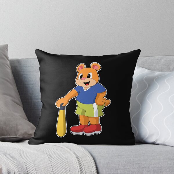 Artikelvorschau, Bär beim Baseball mit Baseballschläger entworfen und verkauft von Snabdesign84.