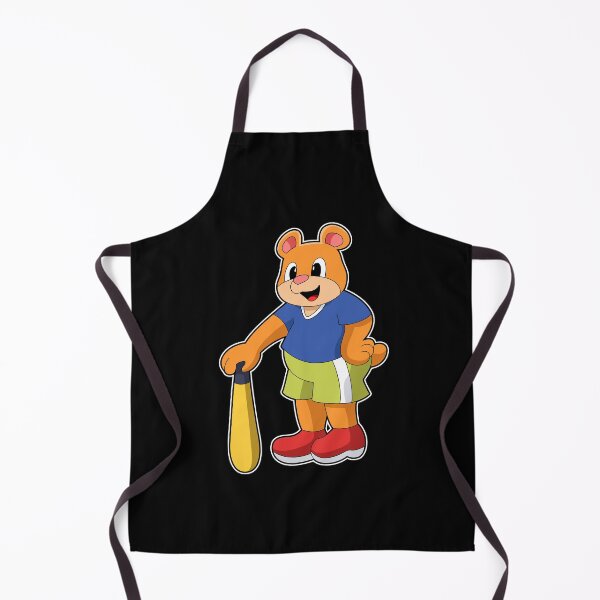 Item preview, Bear at Baseball with Baseball bat designed and sold by Snabdesign84.