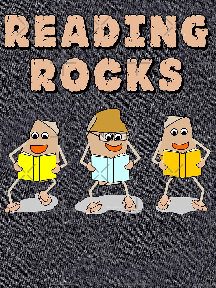 Thumbnail 6 of 6, Lightweight Sweatshirt, Reading Rocks designed and sold by BartholGraphics.