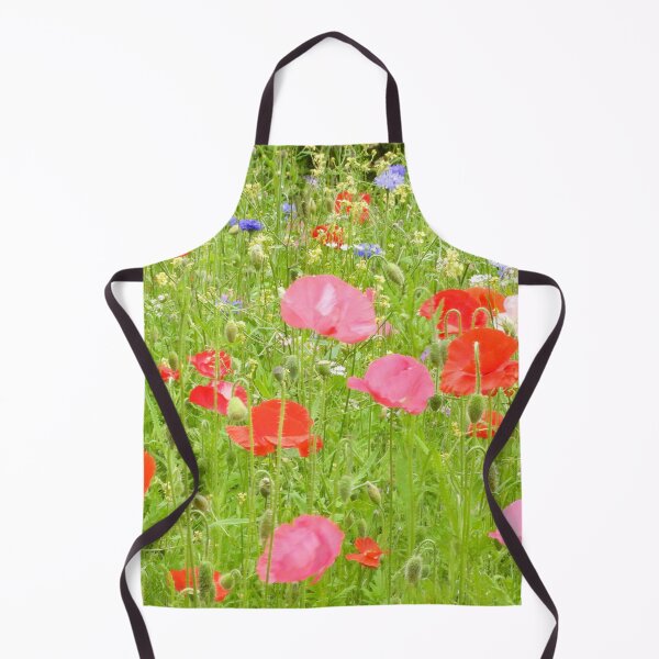 Item preview, Beautiful Blue Cornflowers and Poppies designed and sold by Karen Thomson.