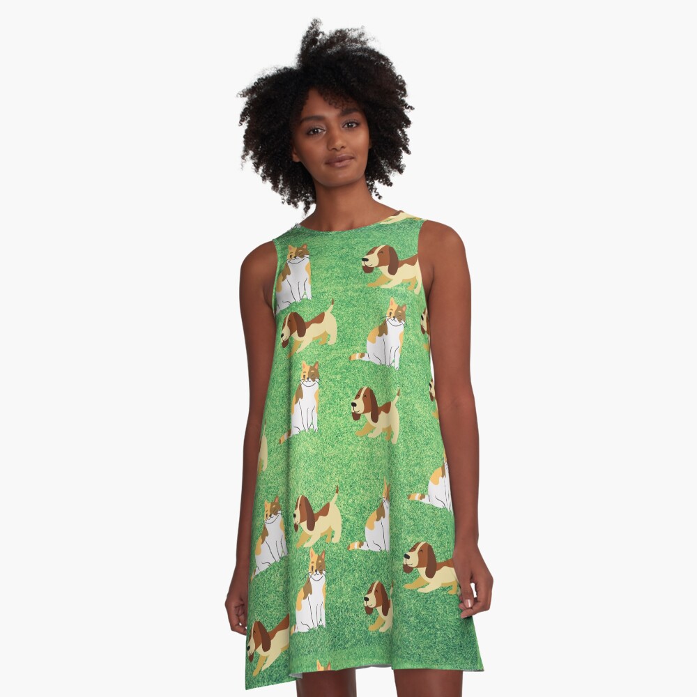 Item preview, A-Line Dress designed and sold by Semapemodiba.