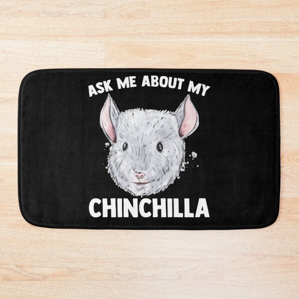 Item preview, Ask Me About My Chinchilla Rodent Pocket Pet Chinchillin designed and sold by Nessshirts.