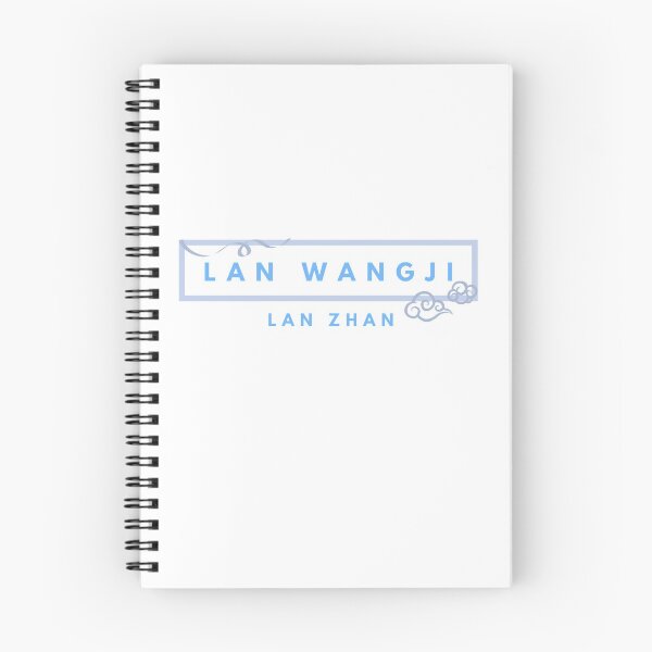 Item preview, Lan Wangji Name Graphic Logo MDZS designed and sold by Klee K.