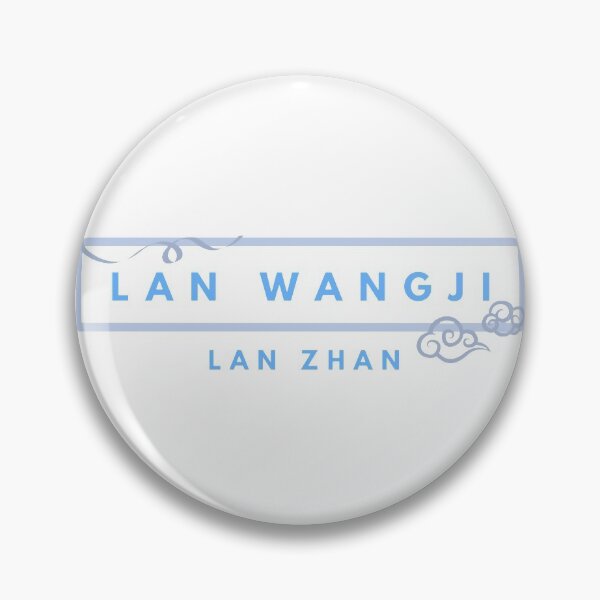 Item preview, Lan Wangji Name Graphic Logo MDZS designed and sold by Klee K.