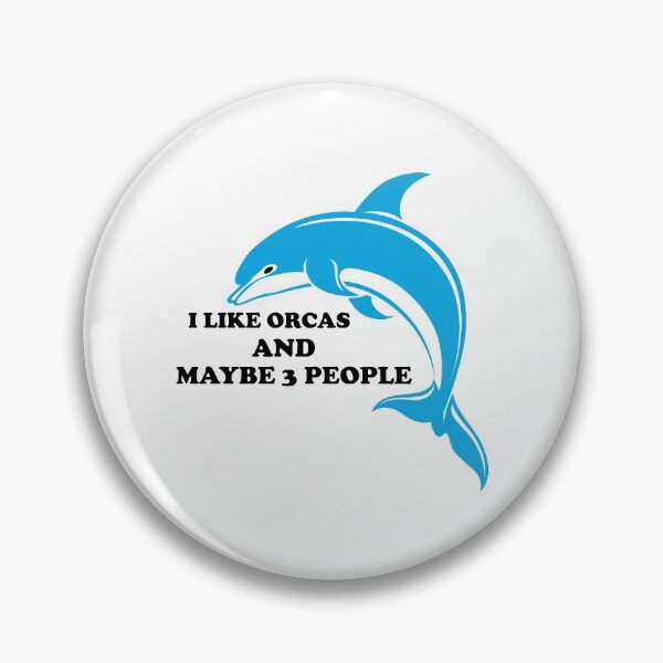 Item preview, I Like Orcas and Maybe 3 People designed and sold by imaneless.