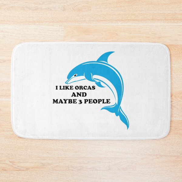 Item preview, I Like Orcas and Maybe 3 People designed and sold by imaneless.