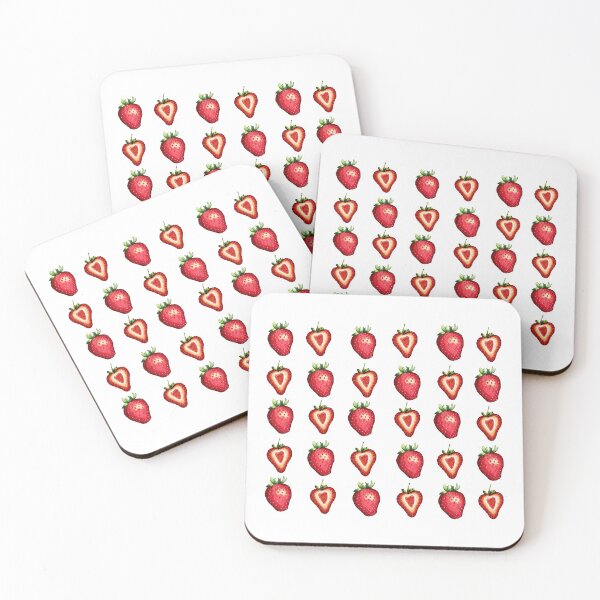 Item preview, Strawberry pattern  designed and sold by Elenakro.