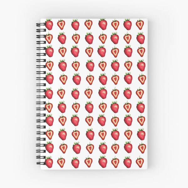 Item preview, Strawberry pattern  designed and sold by Elenakro.