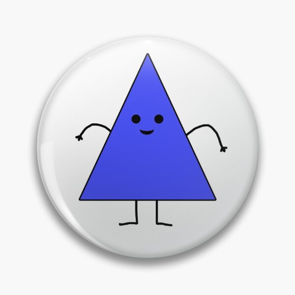 Item preview, Cute Triangle Maths Blue designed and sold by emberprints.