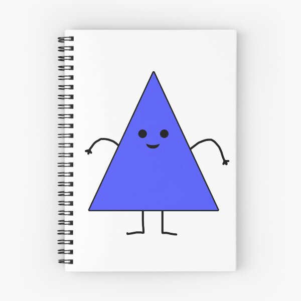 Item preview, Cute Triangle Maths Blue designed and sold by emberprints.