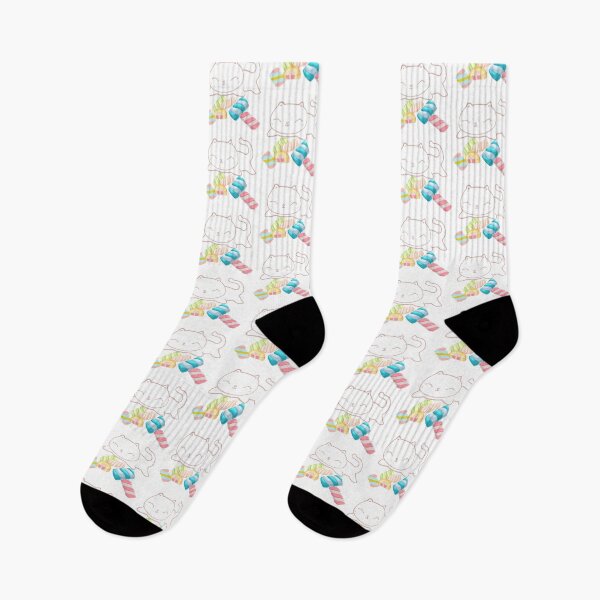 Item preview, Cute kitty cat on Marshmallows designed and sold by SuperKawaiiMoon.
