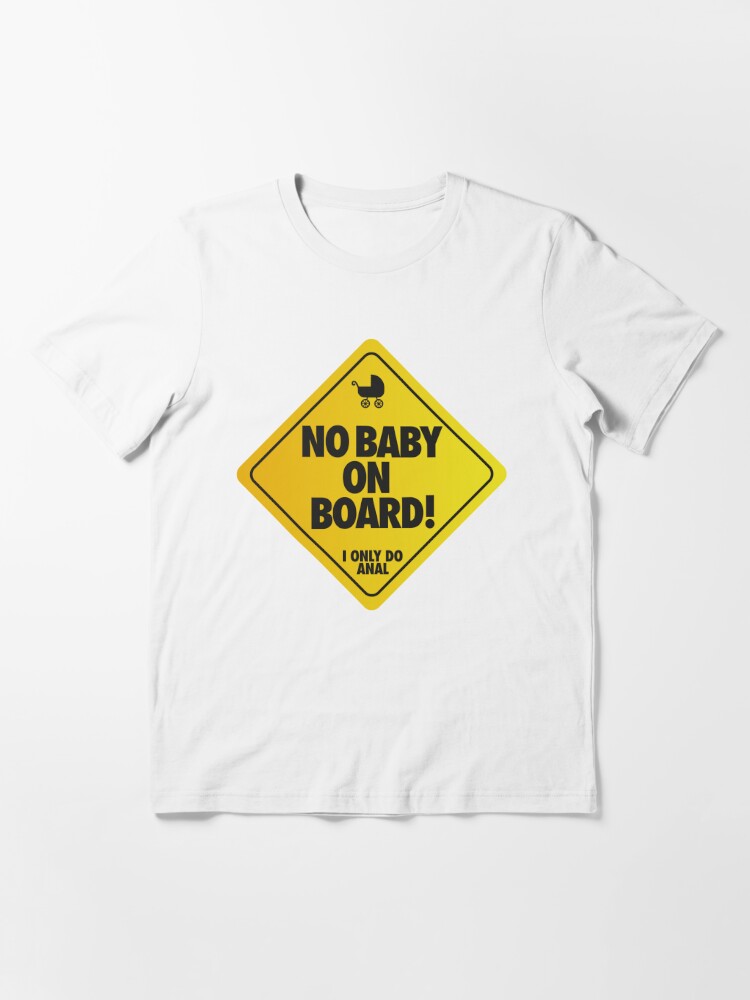 No Baby On Board! Sticker for Sale by paddingtonbeard