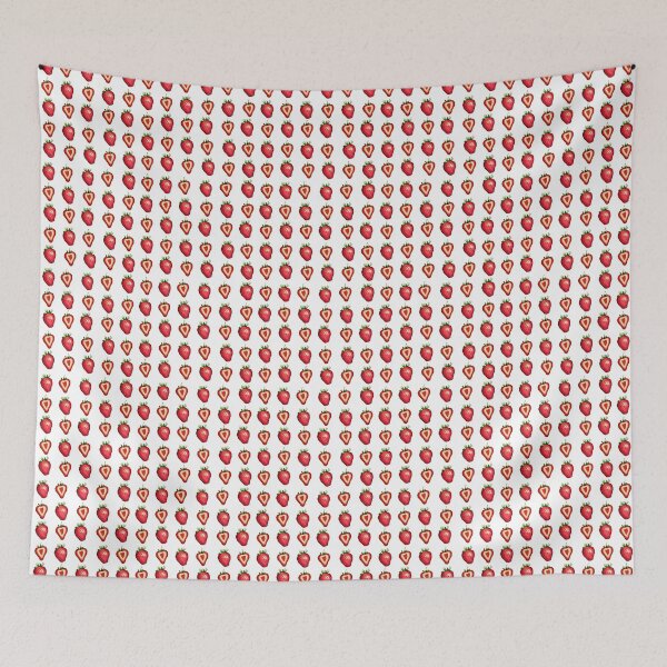 Item preview, Strawberry pattern  designed and sold by Elenakro.