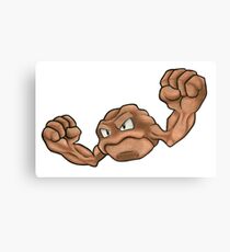 Pokemon Geodude Canvas Print