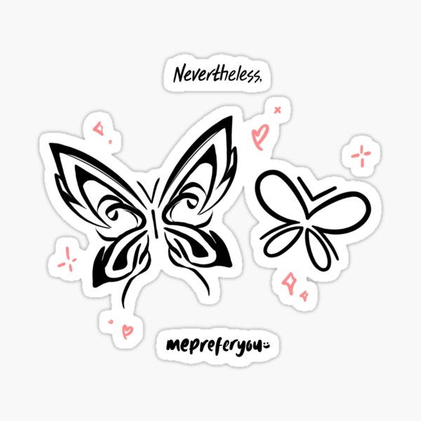 "nevertheless fan art" Sticker for Sale by mepreferyou Redbubble