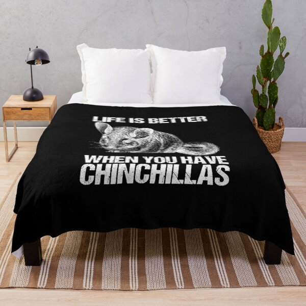 Item preview, Life Is Better When You Have Chinchillas Rodent Pocket Pet designed and sold by Nessshirts.