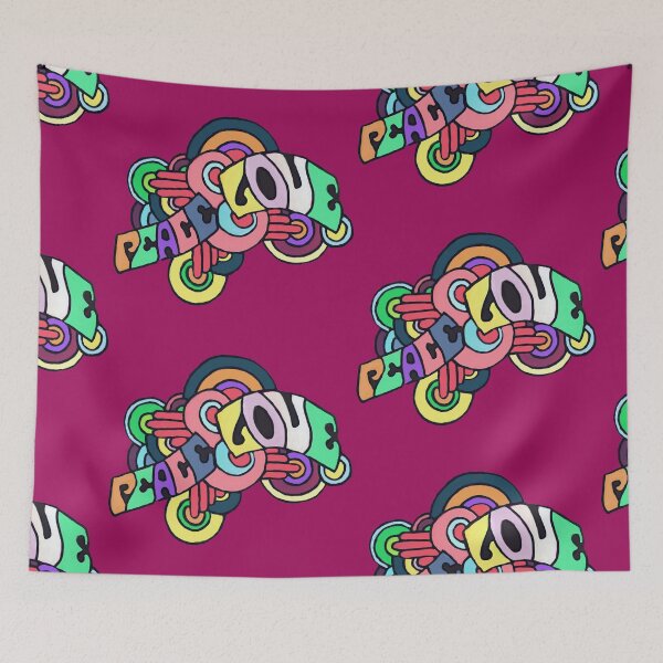 Item preview, Hippielove graffiti designed and sold by Elmanji.