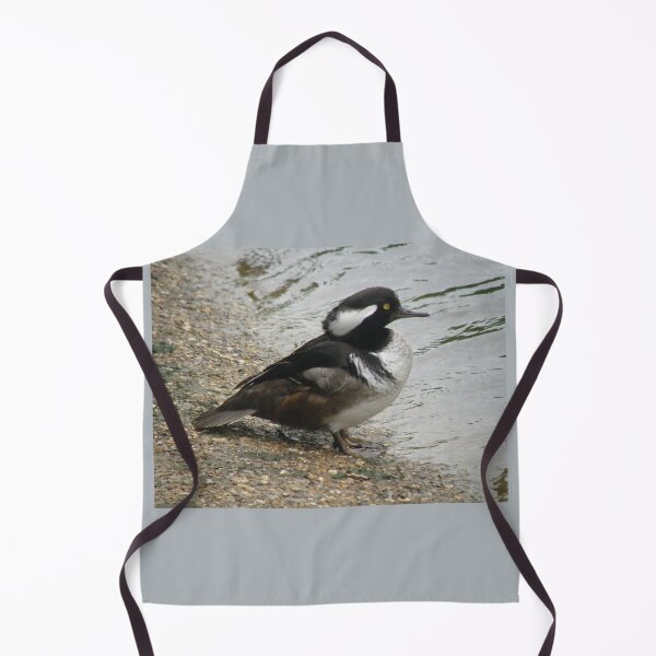 Item preview, Male Hooded Merganser Duck Photograph designed and sold by naturegallery.
