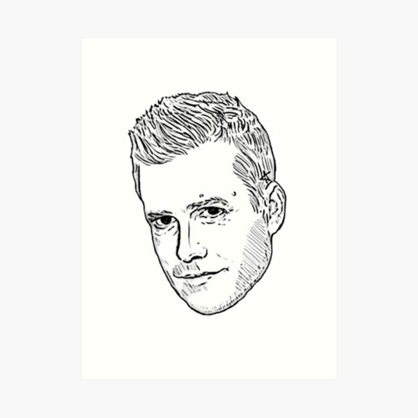 "Harvey Specter Suits II" Art Print by purevirginity Redbubble