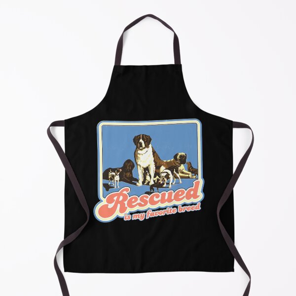 Item preview, Rescued Is My Favorite Breed Retro Vintage Dogs designed and sold by lawkeira11.