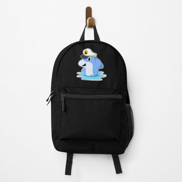 Item preview, Dolphin as Captain with Hat designed and sold by Snabdesign84.