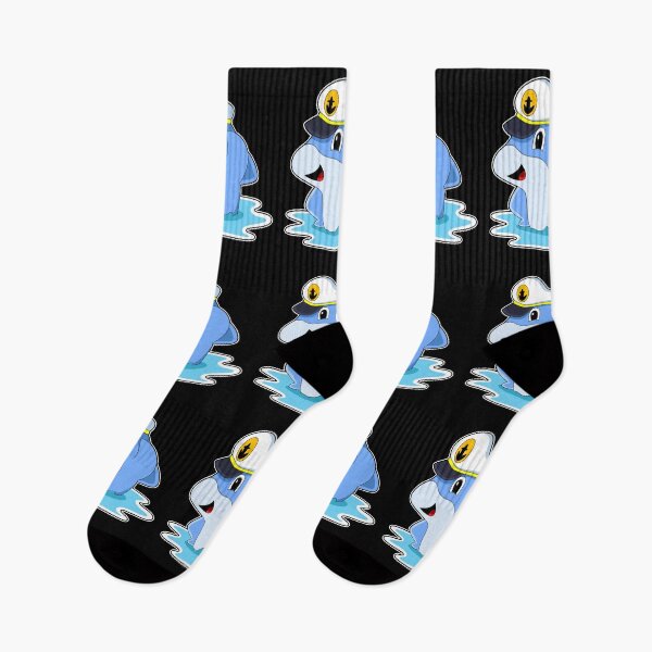 Item preview, Dolphin as Captain with Hat designed and sold by Snabdesign84.