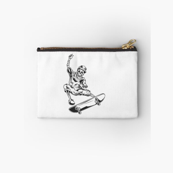 Item preview, skeleton on skate board gift for skate board lovers designed and sold by zaher97.