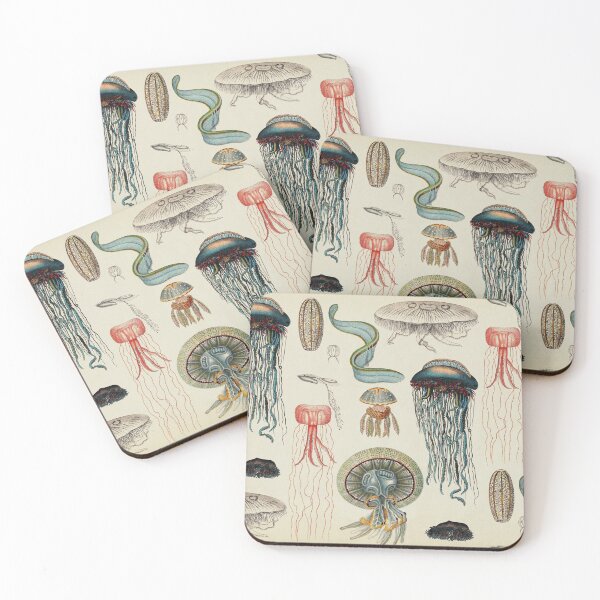 Item preview, Jellyfish, sea jellyfishes designed and sold by LeAllureVintage.