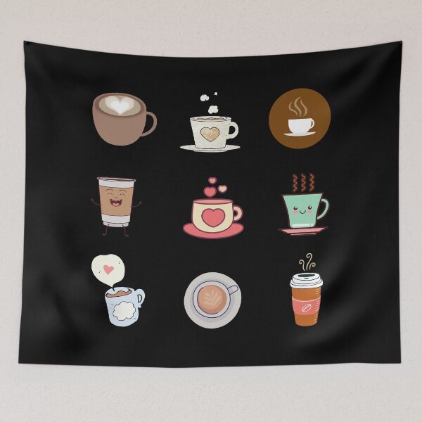 Item preview, I Love Coffee - Cute & Funny Sticker Pack designed and sold by ecdato.