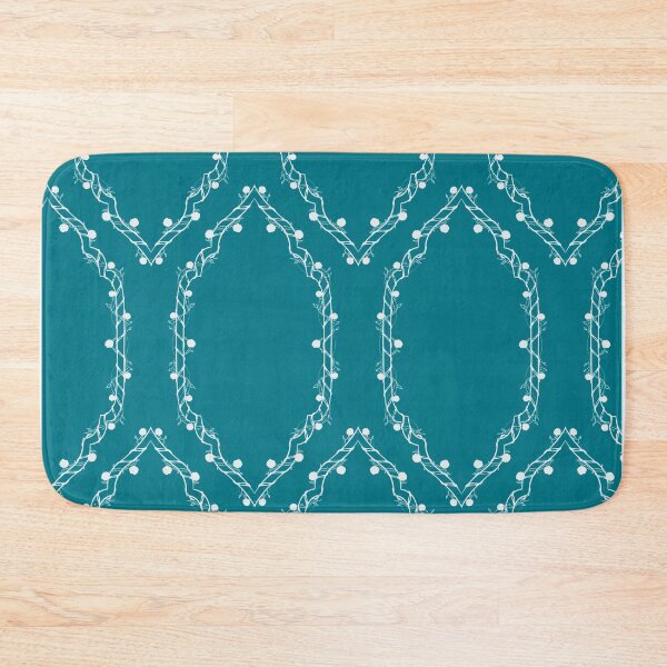 Item preview, ARAM Teal Paisley Geometric  designed and sold by ShalimarDesign.