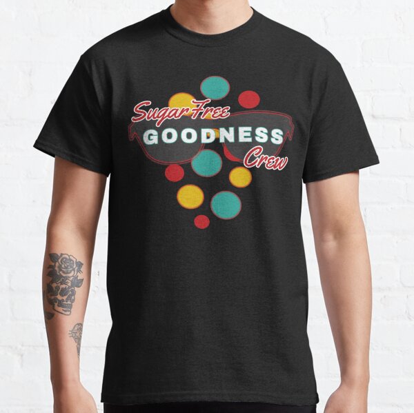 Sugar Free Goodness Crew | Colorful Dot Accessories |Fun | Expressive   Classic T-Shirt