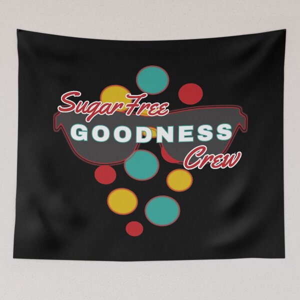 Item preview, Sugar Free Goodness Crew | Colorful Dot Accessories |Fun | Expressive   designed and sold by FutureImaging.