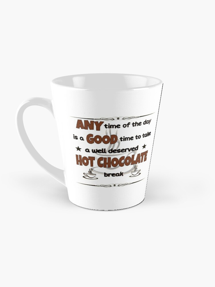 Keep calm and drink tea coffee hot chocolate white mug morning breakfast  funny s