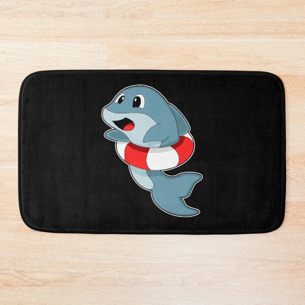 Item preview, Dolphin at Swimming with Swim ring designed and sold by Snabdesign84.