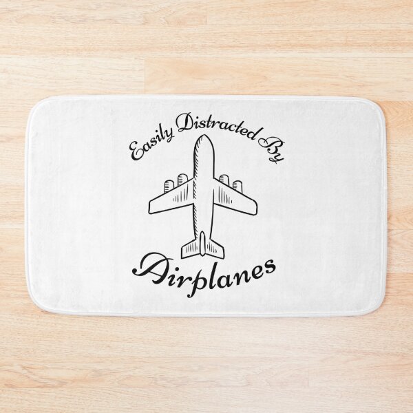 Item preview, Easily Distracted By Airplanes designed and sold by Chanchane Store.
