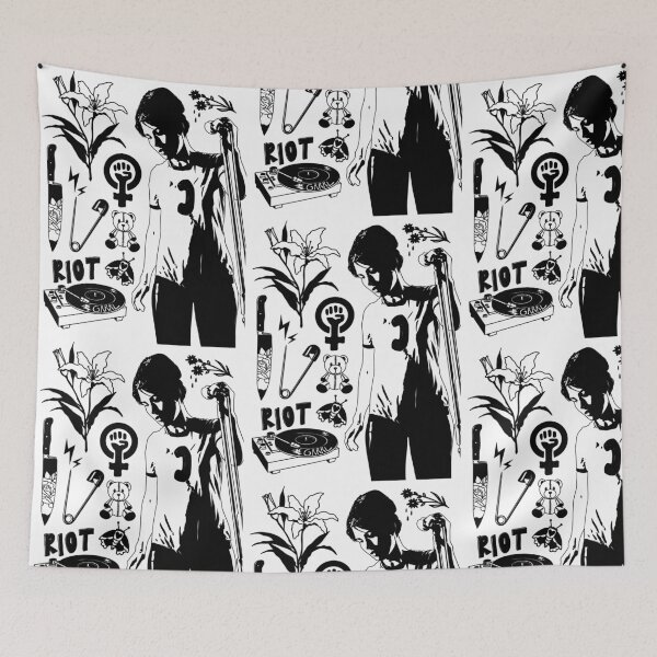 Item preview, Feminine Flash Sheet - shroomgrrrl designed and sold by lizzymcneil.