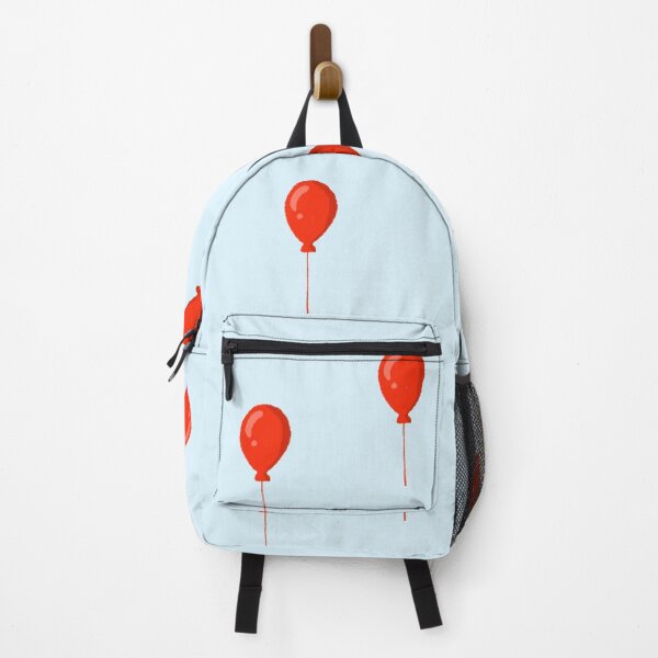 Item preview, Red balloon on blue background designed and sold by Jidapha.