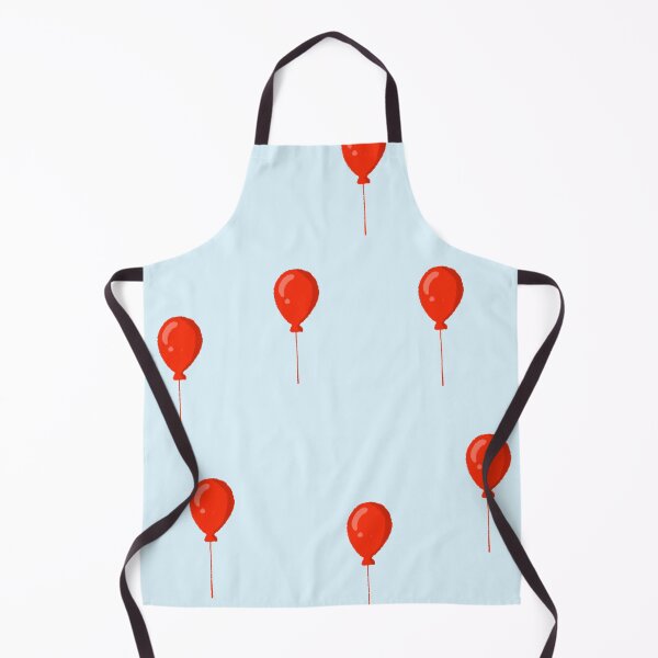 Item preview, Red balloon on blue background designed and sold by Jidapha.