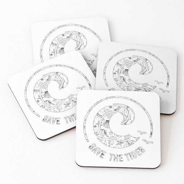 Item preview, Monochrome save the tides  designed and sold by Utopia-Club.