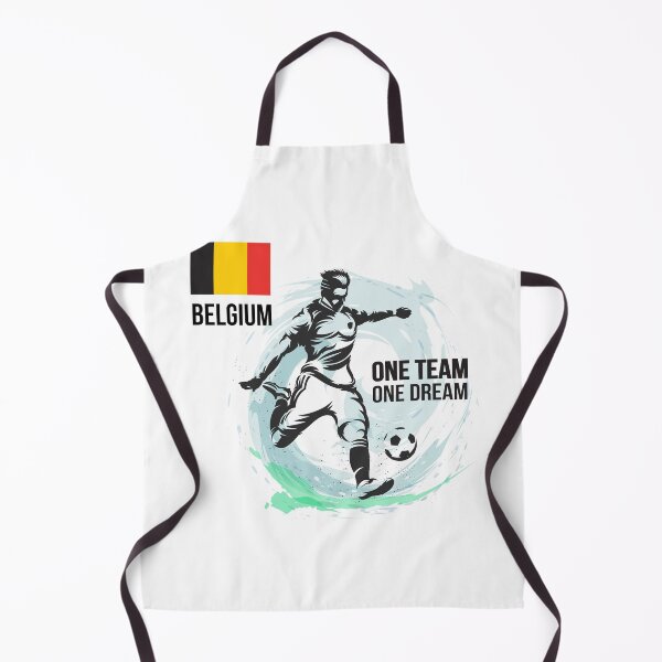 Item preview, Belgian Football Player Kicking the Football - Football designed and sold by cravingmart.