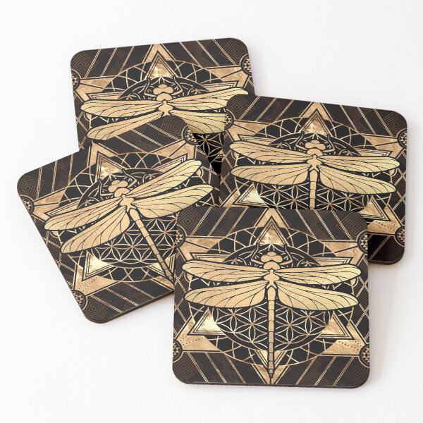 Item preview, Dragonfly Geometric Love Vintage  designed and sold by Jackchann.