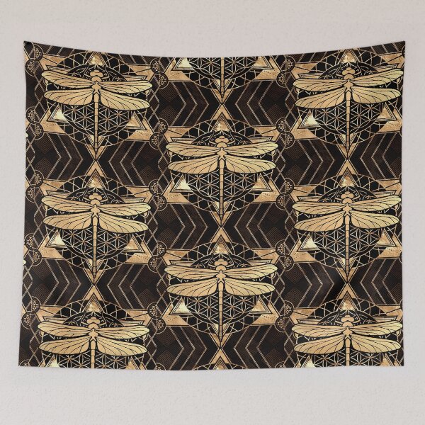 Item preview, Dragonfly Geometric Love Vintage  designed and sold by Jackchann.