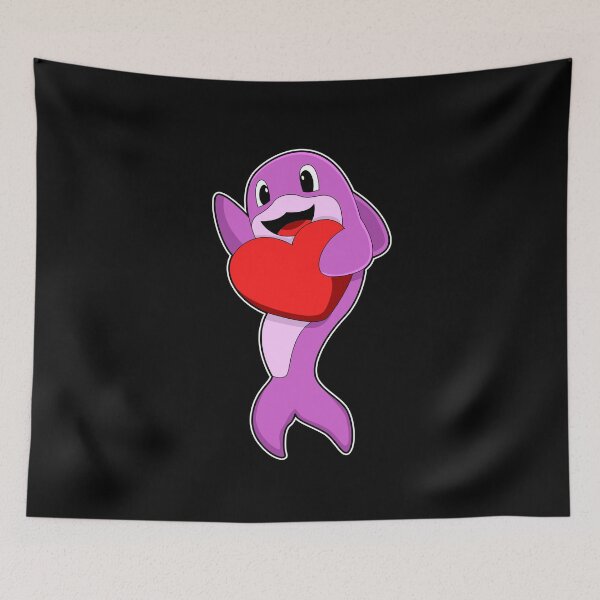 Item preview, Dolphin with Heart designed and sold by Snabdesign84.