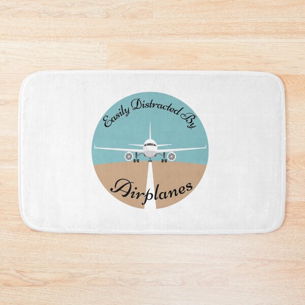 Item preview, Easily Distracted By Airplanes designed and sold by Chanchane Store.