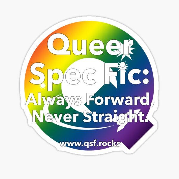 Item preview, QSF Forward Logo - Transparent designed and sold by queerscifi.