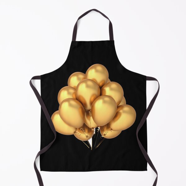 Item preview, gold balloons illustration, Balloon Gold illustration , Gold balloon designed and sold by Wagarabdallah.