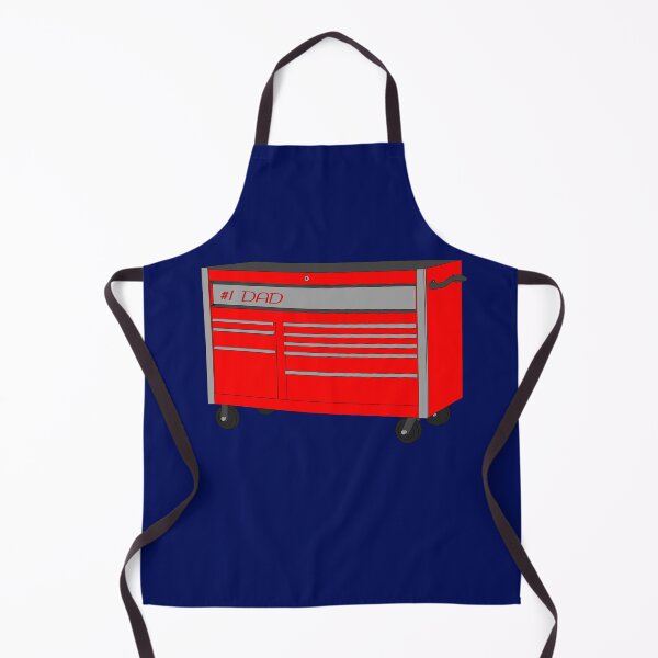 Item preview, #1 Dad Tool Box (Red & Gray) designed and sold by SquirrelPants87.