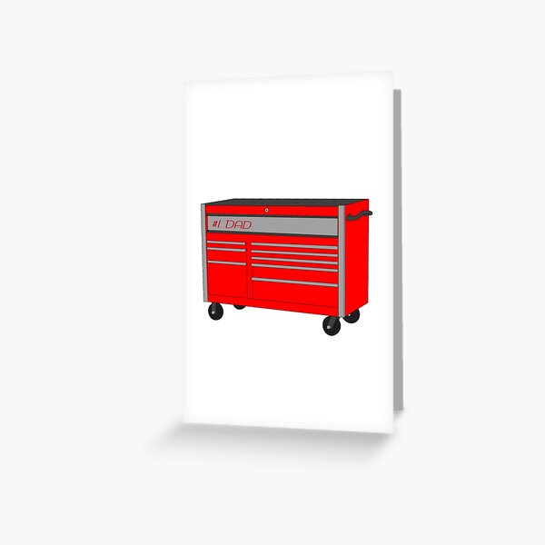 Women Tool Box (Red & Gray) Sticker for Sale by SquirrelPants87