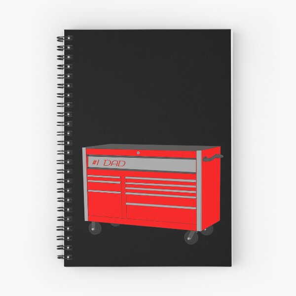Item preview, #1 Dad Tool Box (Red & Gray) designed and sold by SquirrelPants87.