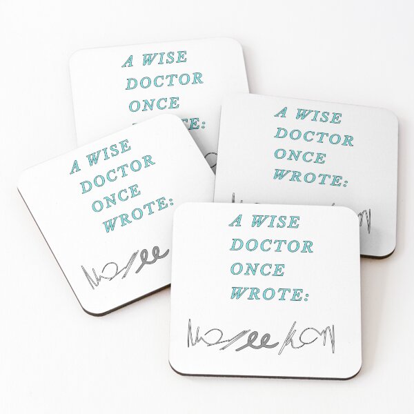 Item preview, a wise doctor once wrote : funny doctor shirt designed and sold by Havic  Tees.
